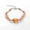 Bransoletka miedziana BAROK - seria Exclusive