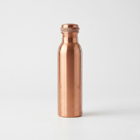 Butelka miedziana gładka 650 ml