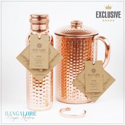 DZBANEK OZDOBNY 2,2 litra, BUTELKA 950ml Z BRANSOLETKĄ ZA 1gr.